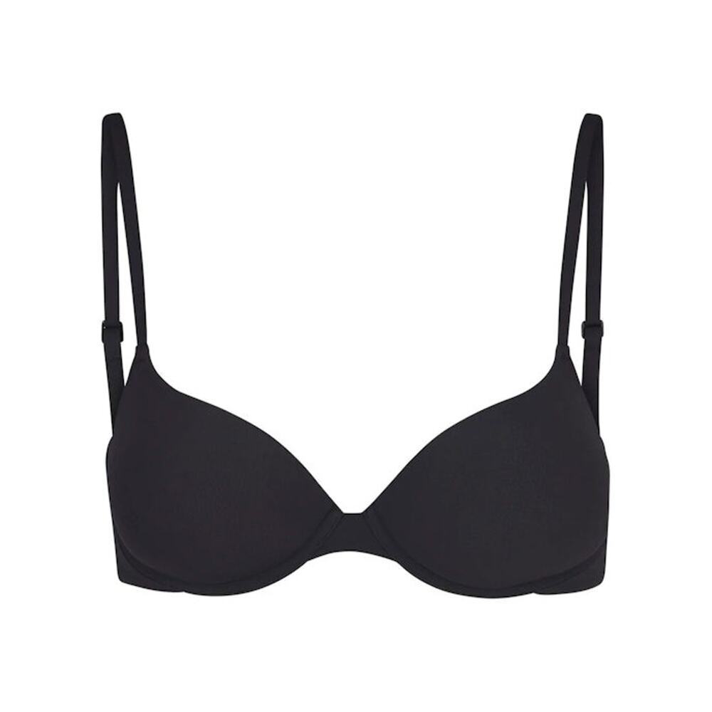 SKIMS FITS EVERYBODY Push-Up Bra - Onyx Size 34C NWT #1823 - Picture 2 of 3